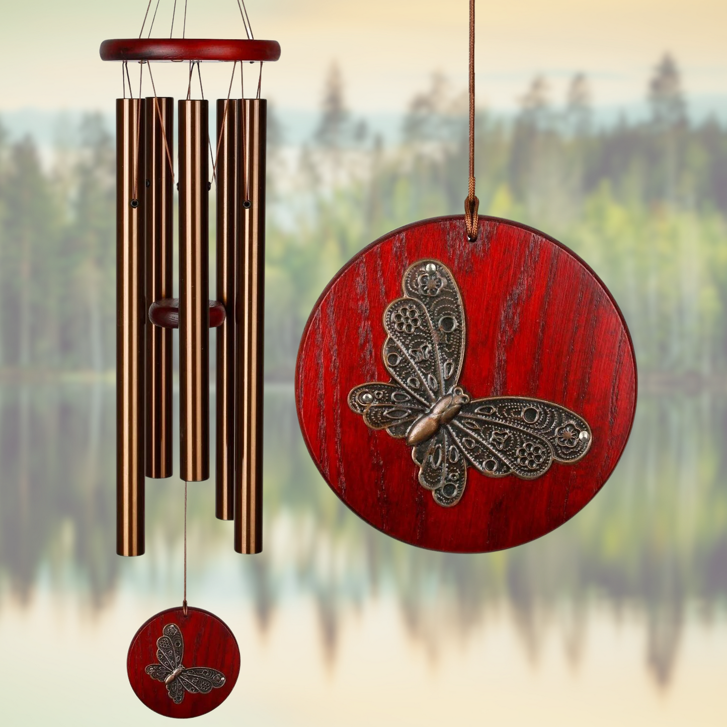 Habitats Bronze 26 Inch Wind Chime