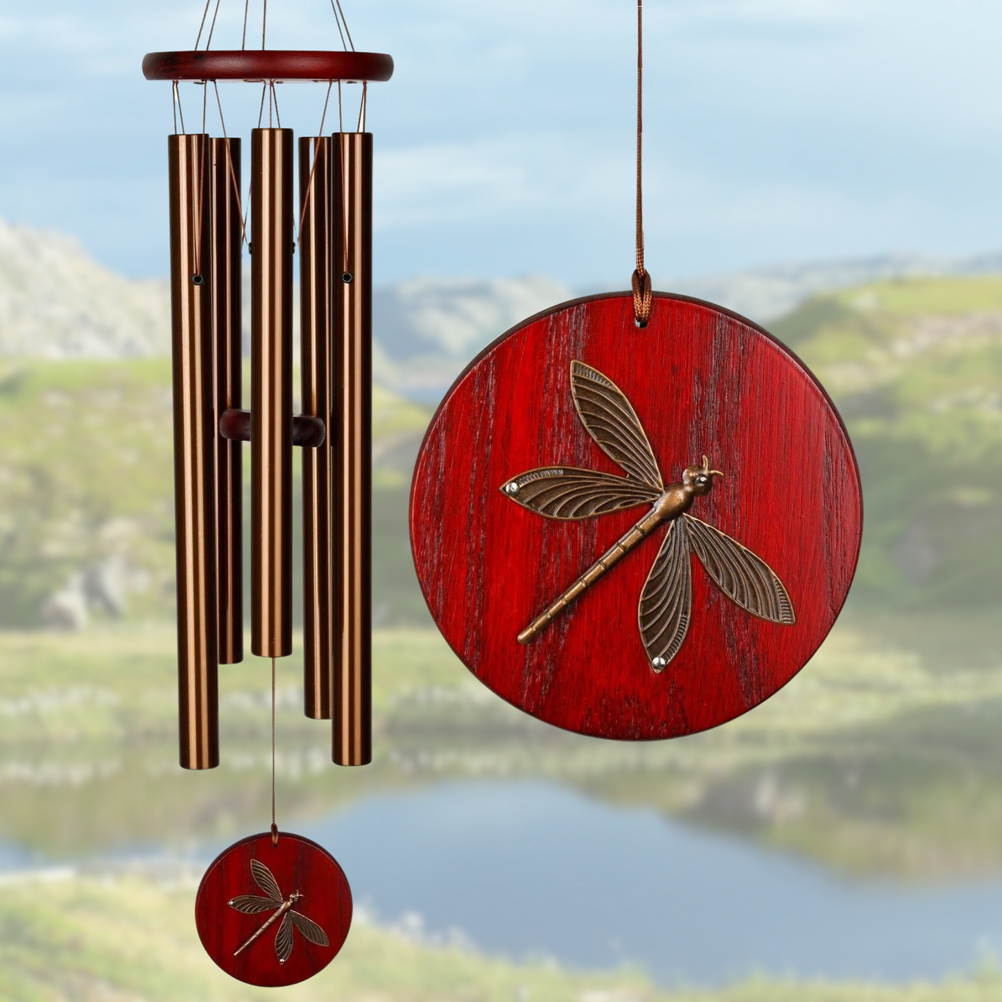 Habitats Bronze 26 Inch Wind Chime