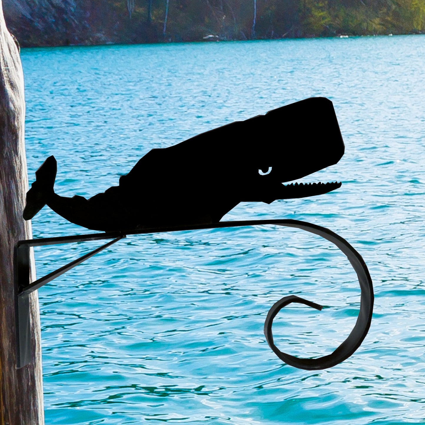 North Country Handcrafted Hanger Bracket - Whale