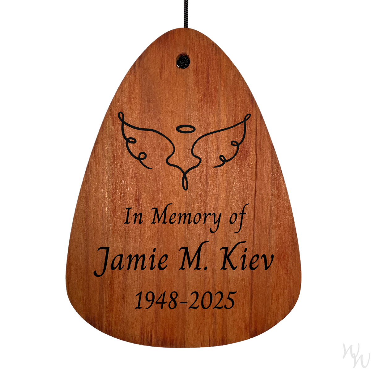 In Loving Memory 24 Inch Bronze Wind Chime