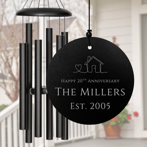 Engraved Wind Chimes