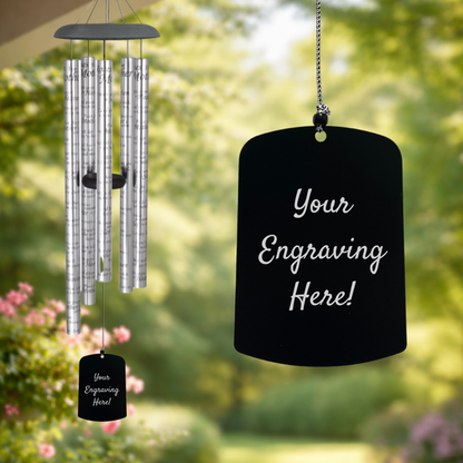 Roses for Mother 44" Sonnet Memorial Wind Chime