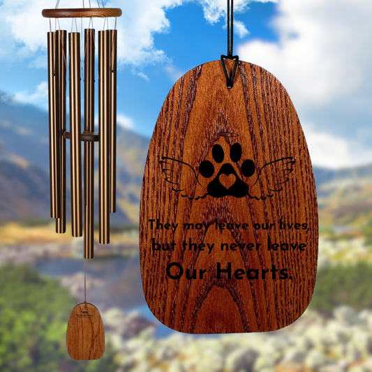 Amazing Grace 40 Inch Bronze Wind Chime