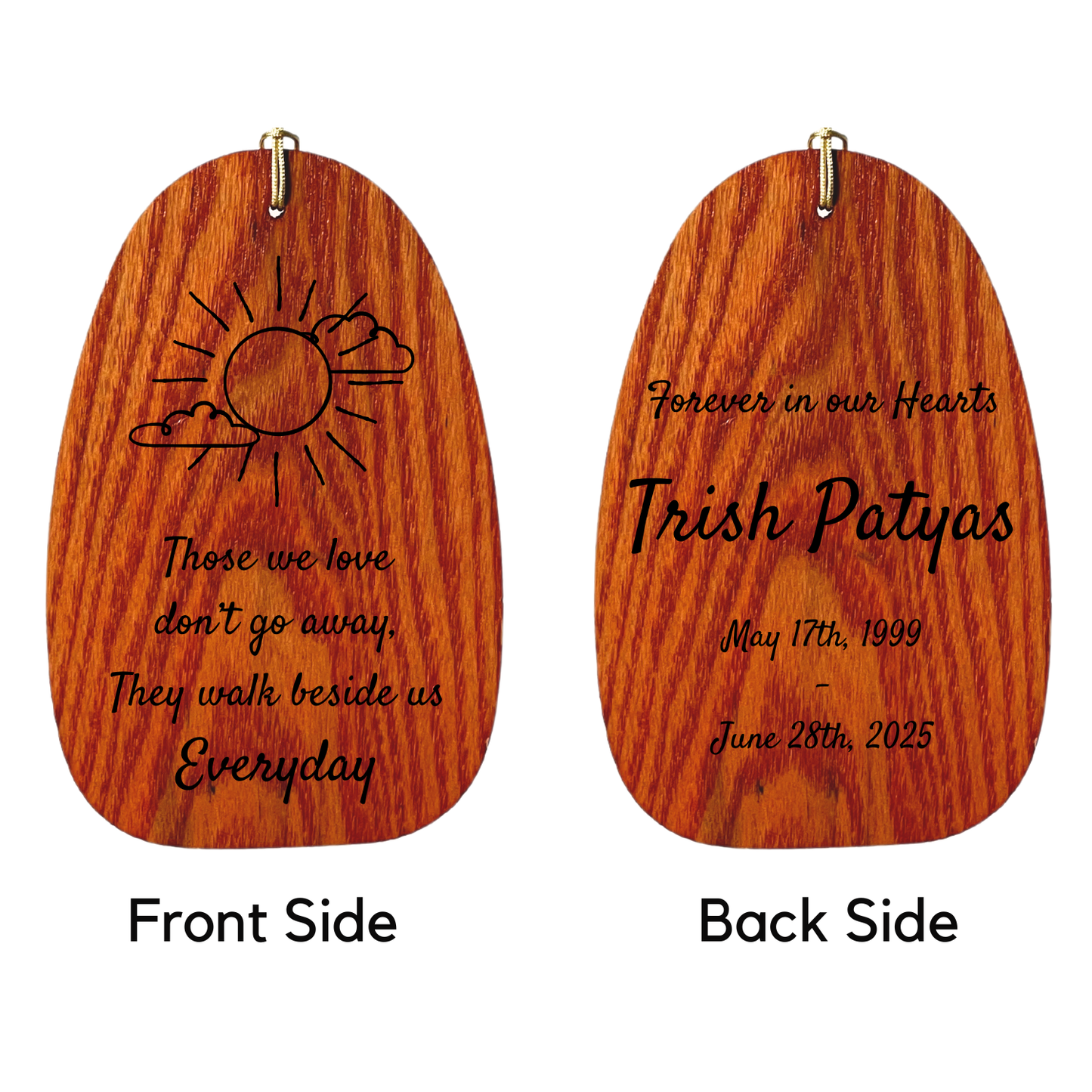 Medium Wooden Wind Sails