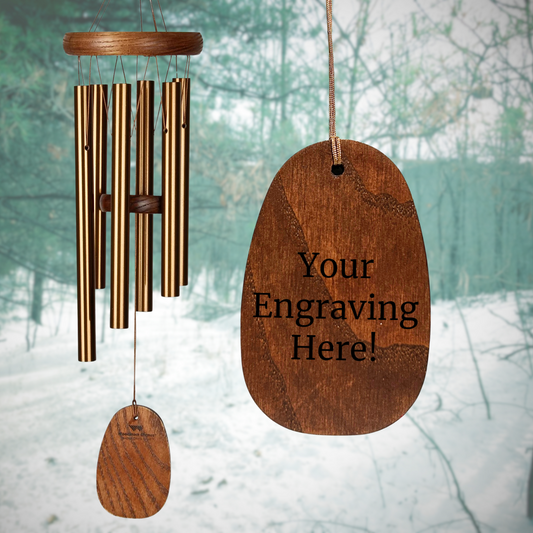 Amazing Grace 16 Inch Bronze Wind Chime