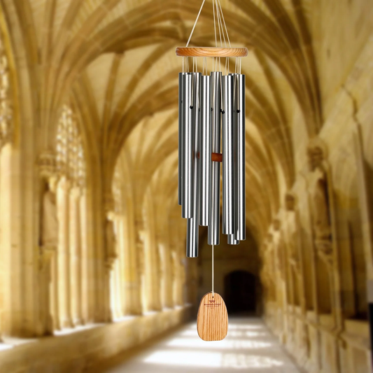 Woodstock Gregorian Alto 27.5 Inch Silver Wind Chime