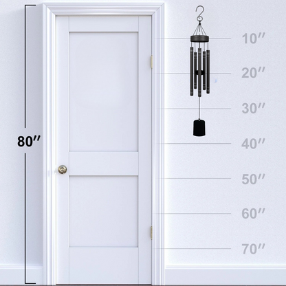 36" Inch Etched Cylinder Bell