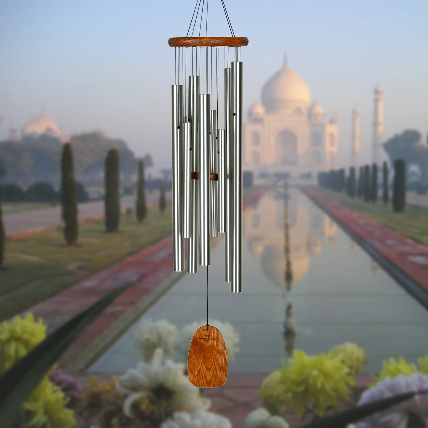 Woodstock Percussion 39 Inch Magical Mystery Wind Chime - Taj Mahal