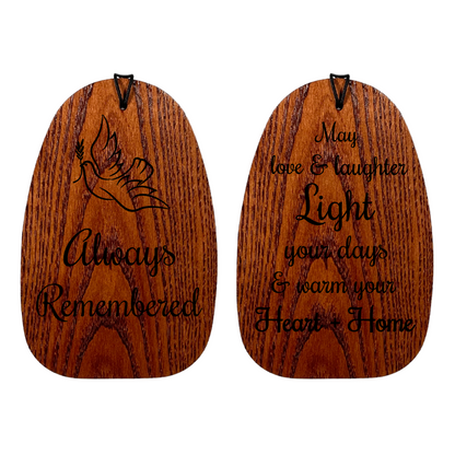 Framed Sentiment Wind Chime