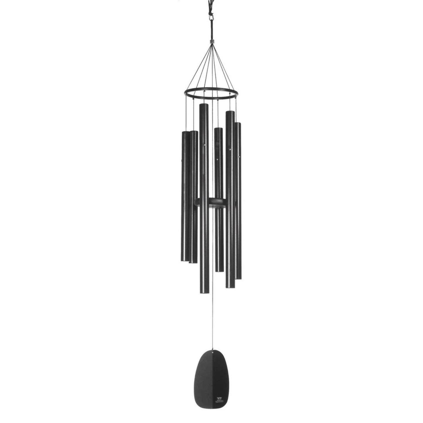Woodstock Percussion 44 Inch Wind Singer Chimes Of Athena - Black